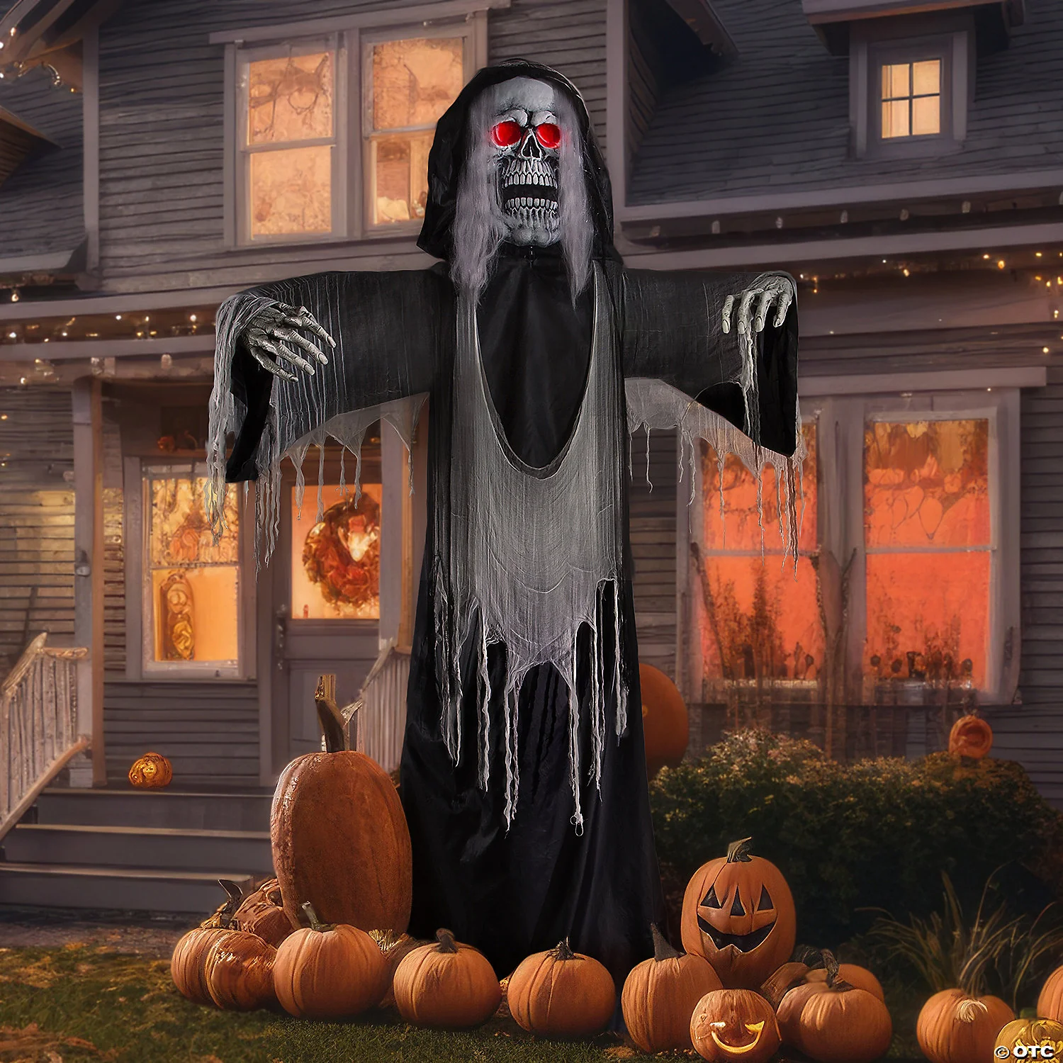 12 Ft Standing Body Turning Grim Reaper
