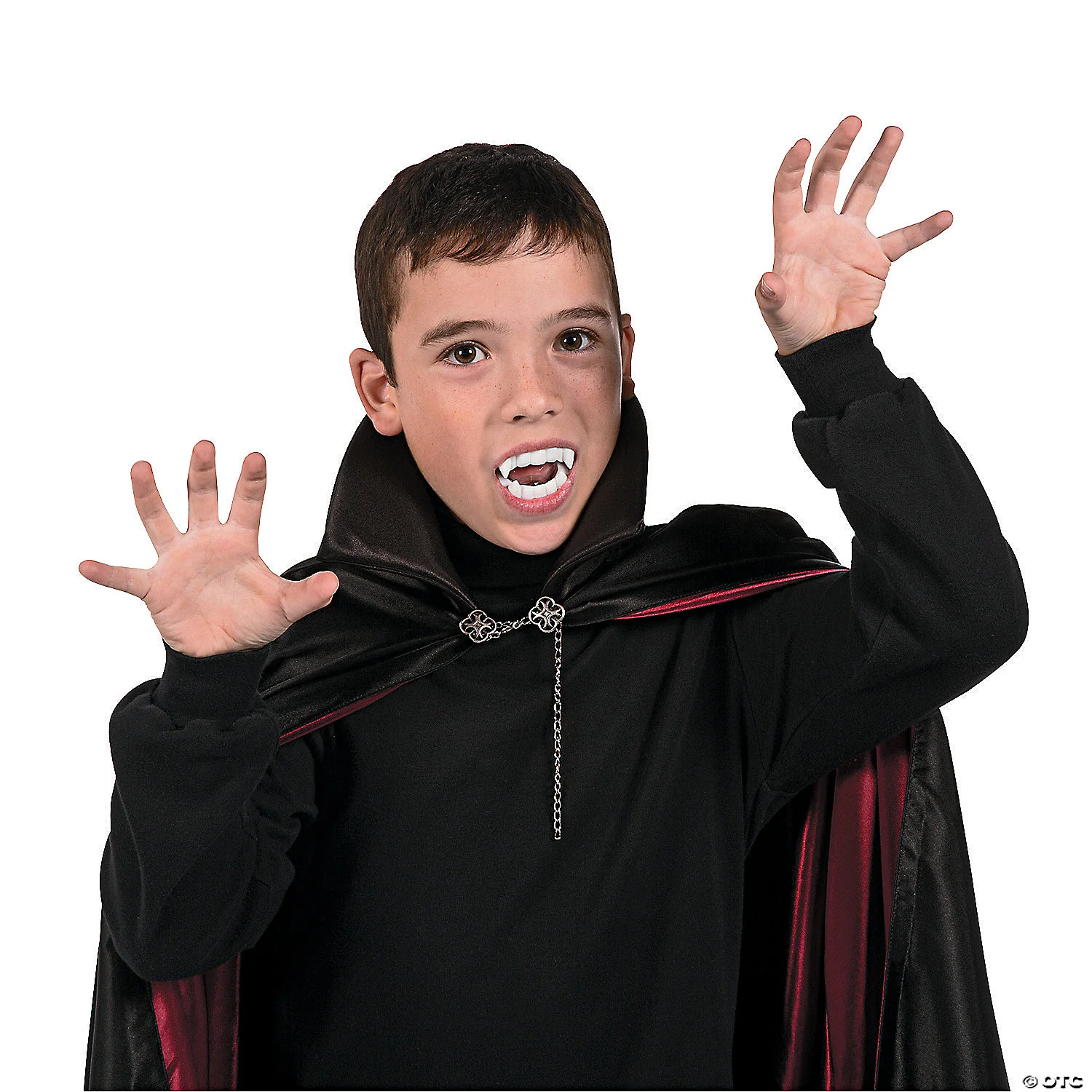2 1/2" White BPA-Free Plastic Vampire Fangs - Image 2