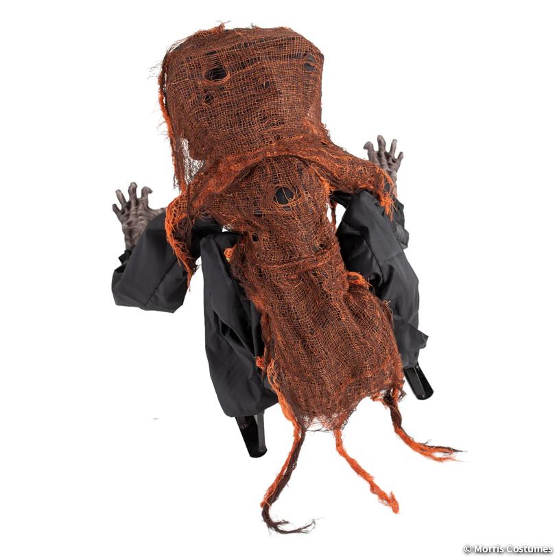 2 Ft Animated Light Up Crouching Monster Halloween Decoration - Image 4
