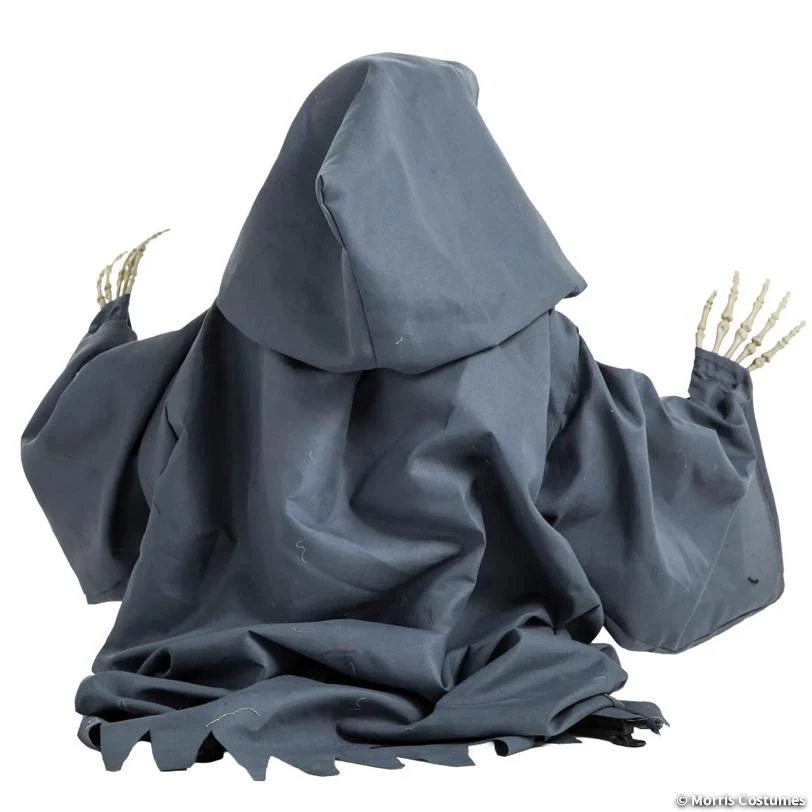 25" Animated Light Up Rising Groundbreaker Skeleton Reaper - Image 3
