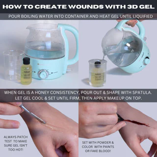 3-D Gel Blood Red 14ml - Image 2