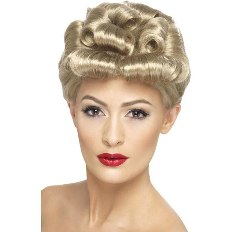 40s Vintage Wig - Blonde