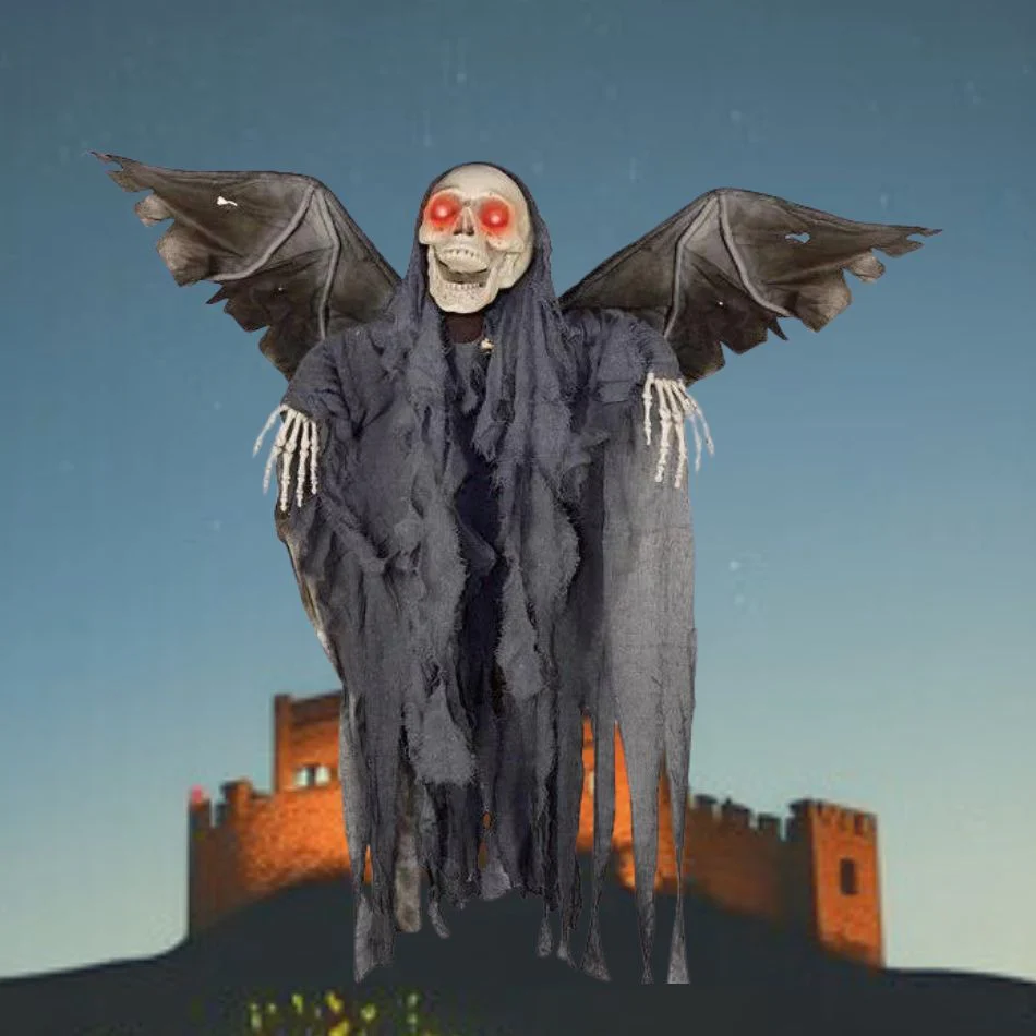 48" Animated Winged Reaper