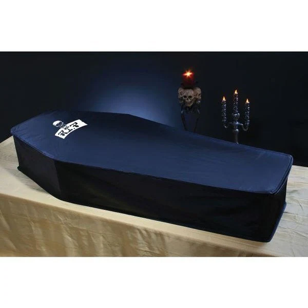 5 Foot Collapsible Coffin Black - Image 2