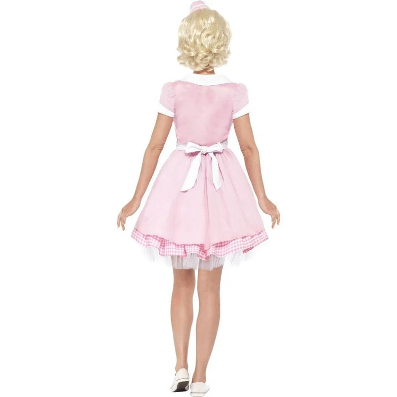 50s Diner Girl Costume - Image 3