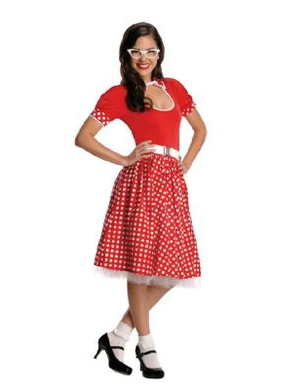 50's Nerd Girl Costume Size S - Image 2