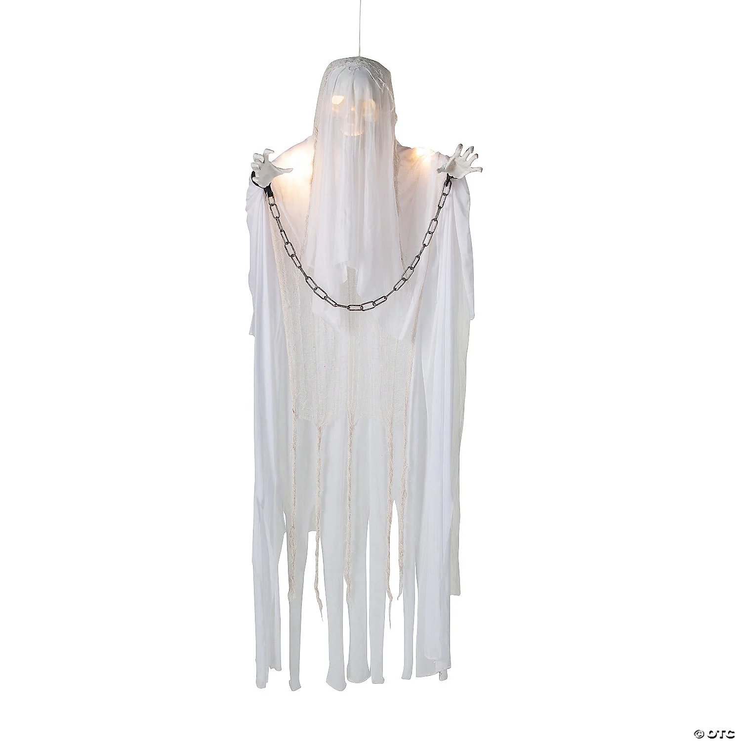 5ft Hanging White Grim Reaper - Image 2