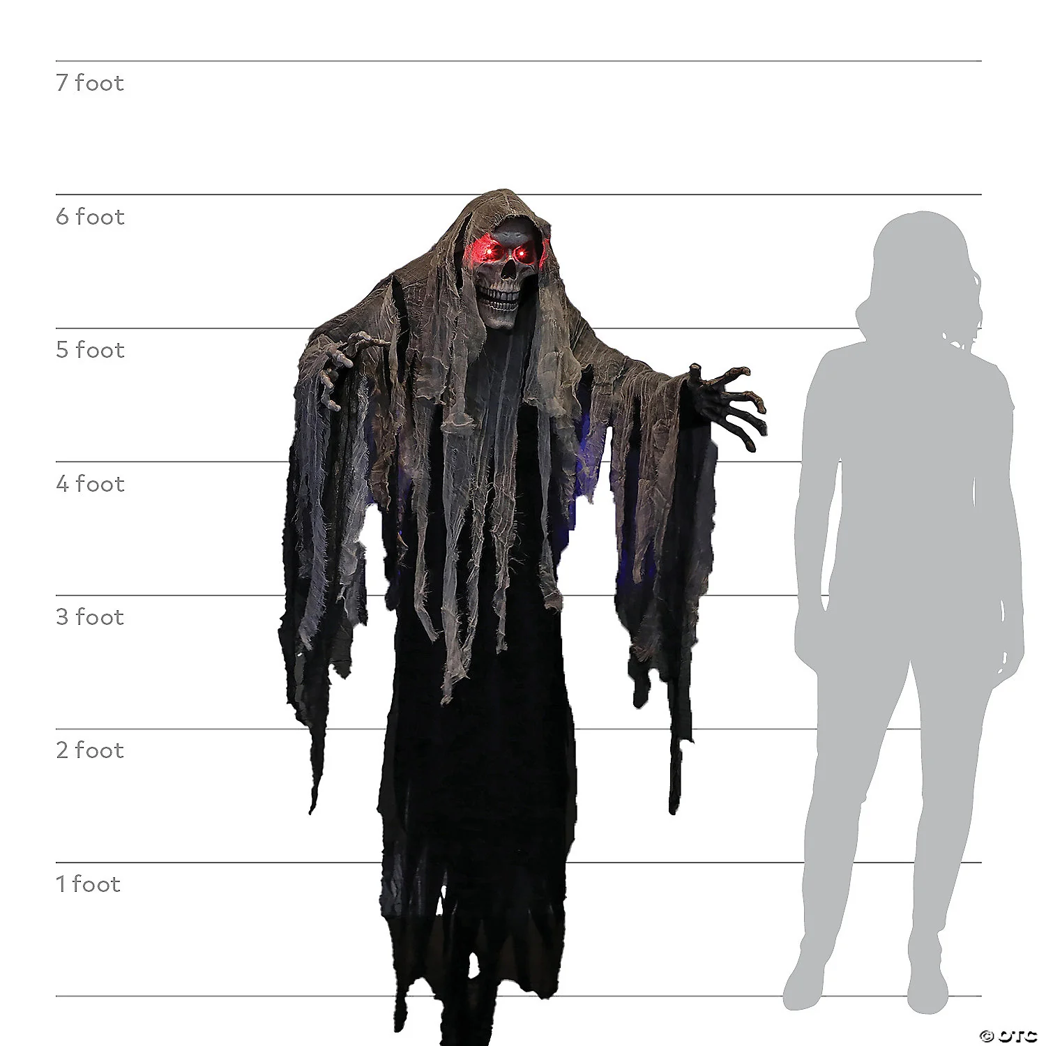 6 Ft. Hanging Reaper - Image 2