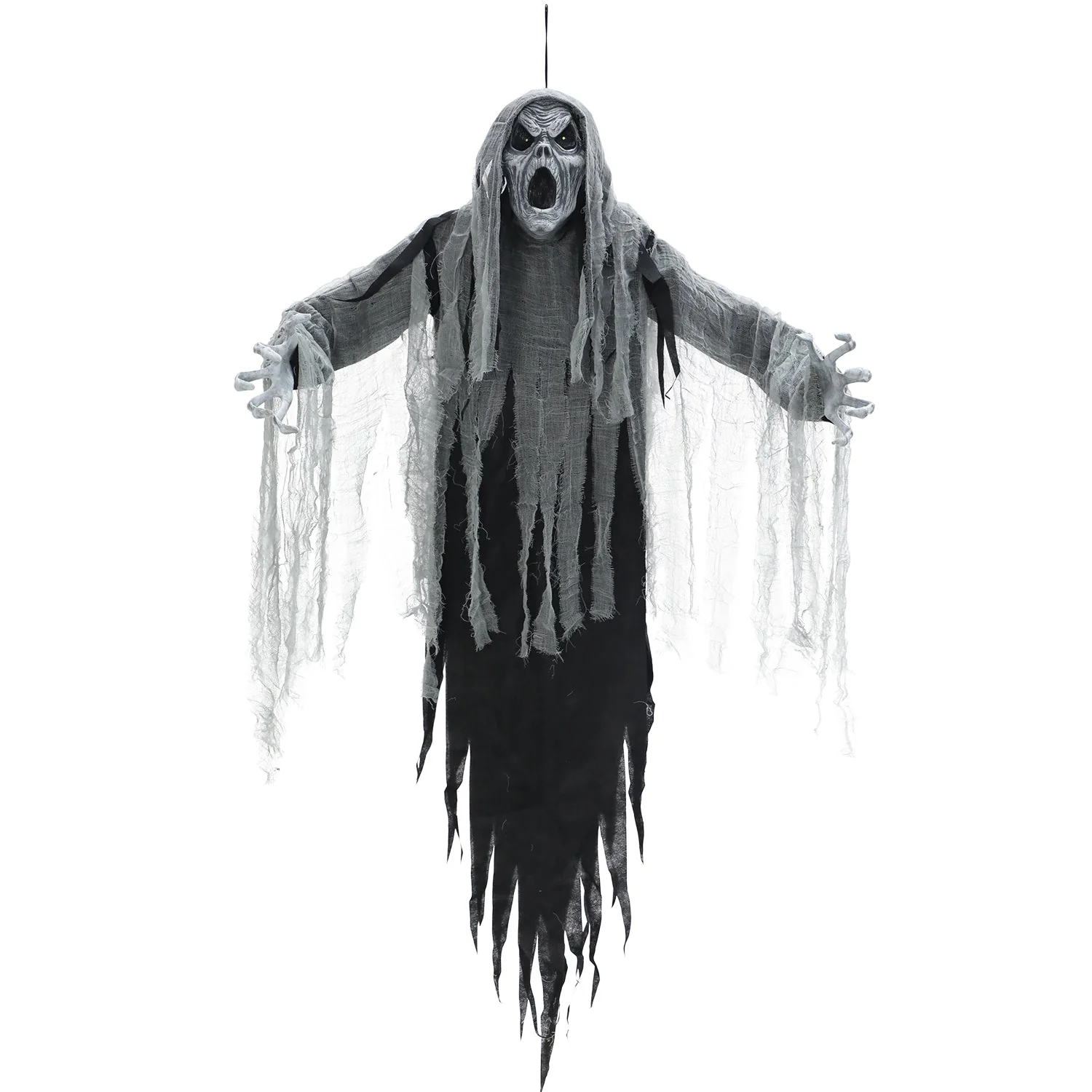 60" Ghostly Howling Phantom Animated Prop - Image 2