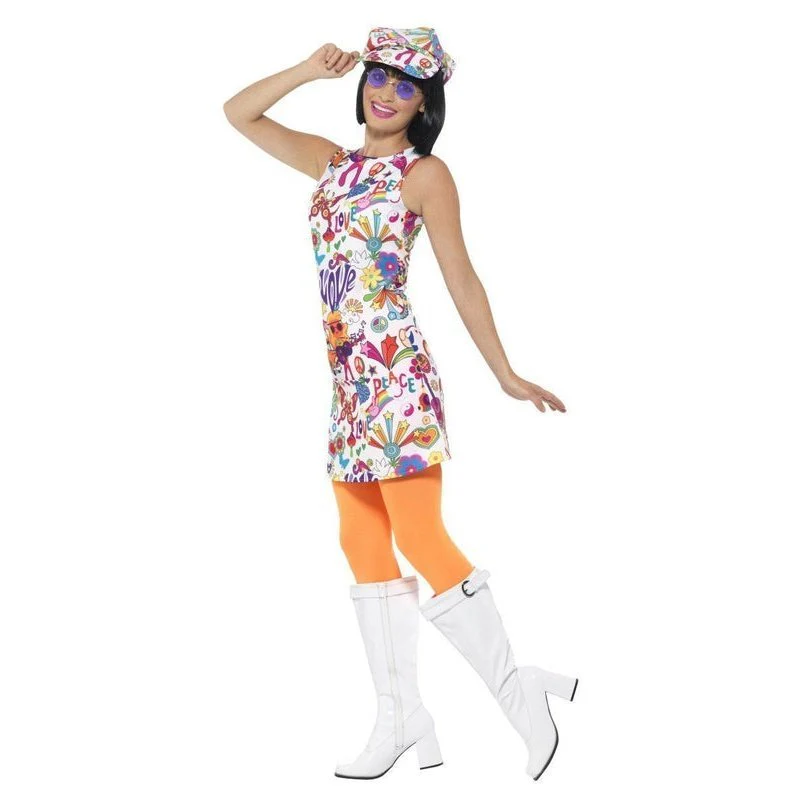 60s Groovy Chick Costume - Image 2