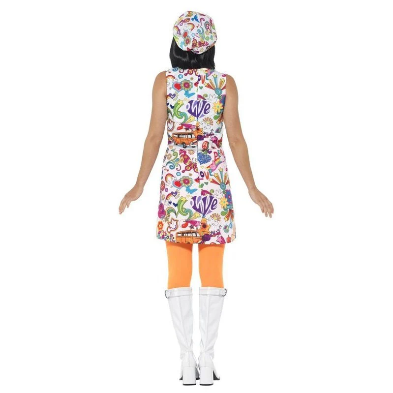 60s Groovy Chick Costume - Image 3