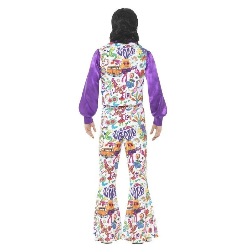 60s Groovy Hippie Costume - Image 3