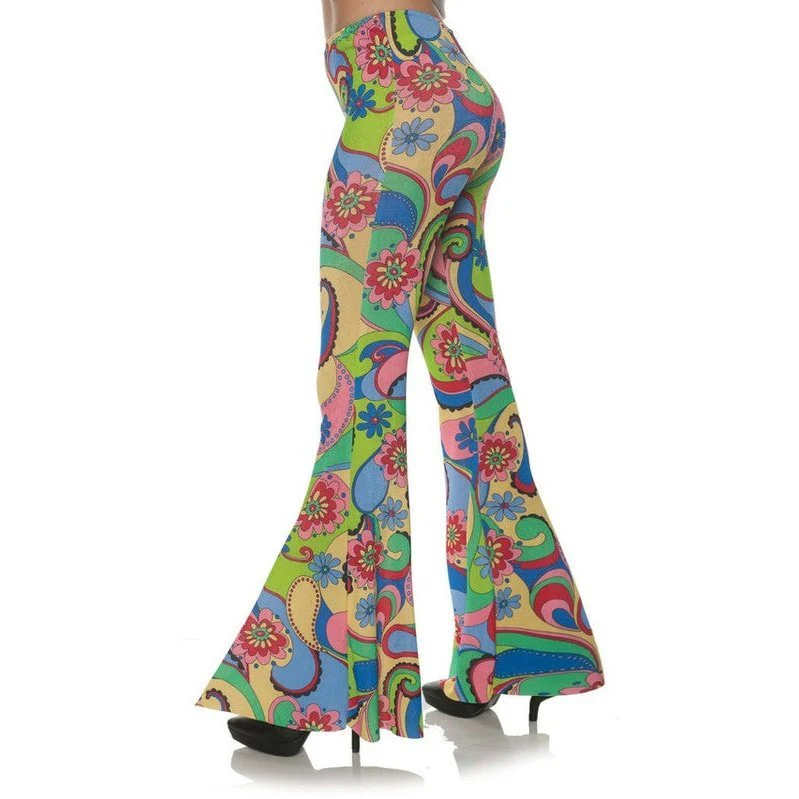 70's Flower Bell Bottoms - Image 2