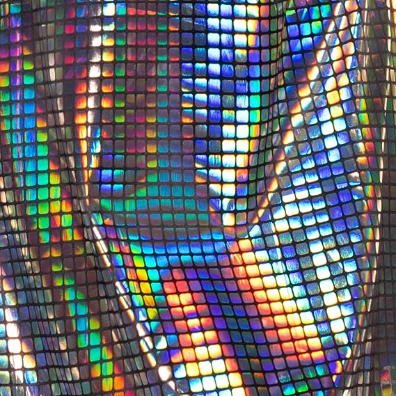 70s Hologram Mini Dress - Image 3