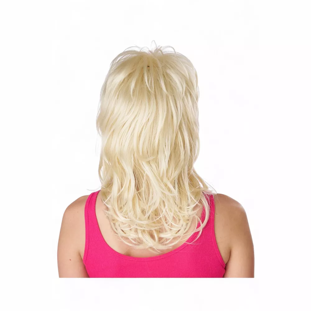 70s Shaggy Chic Adult Wig, Blonde - Image 3