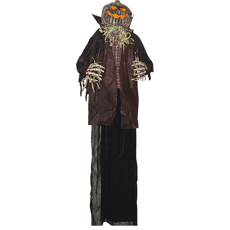 72" Pumpkin Man Light-Up - Image 2