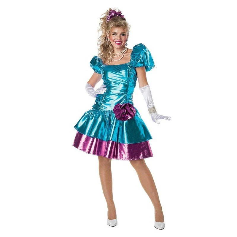80s Party Dress Womens Costume