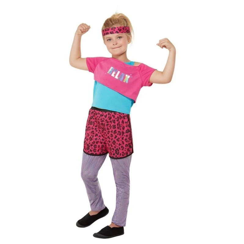 80s Relax Costume, Pink - Image 2