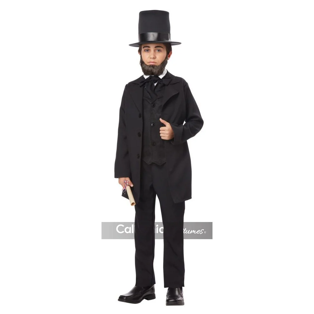 Abraham Lincoln Child Costume.