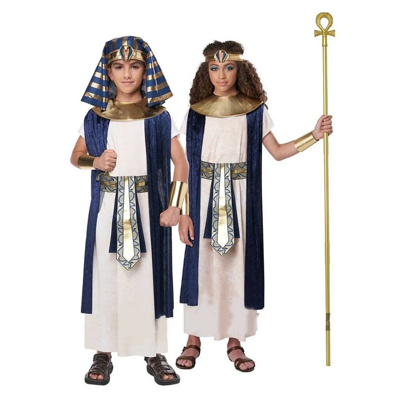 Ancient Egyptian Tunic Kids Costume - Image 4