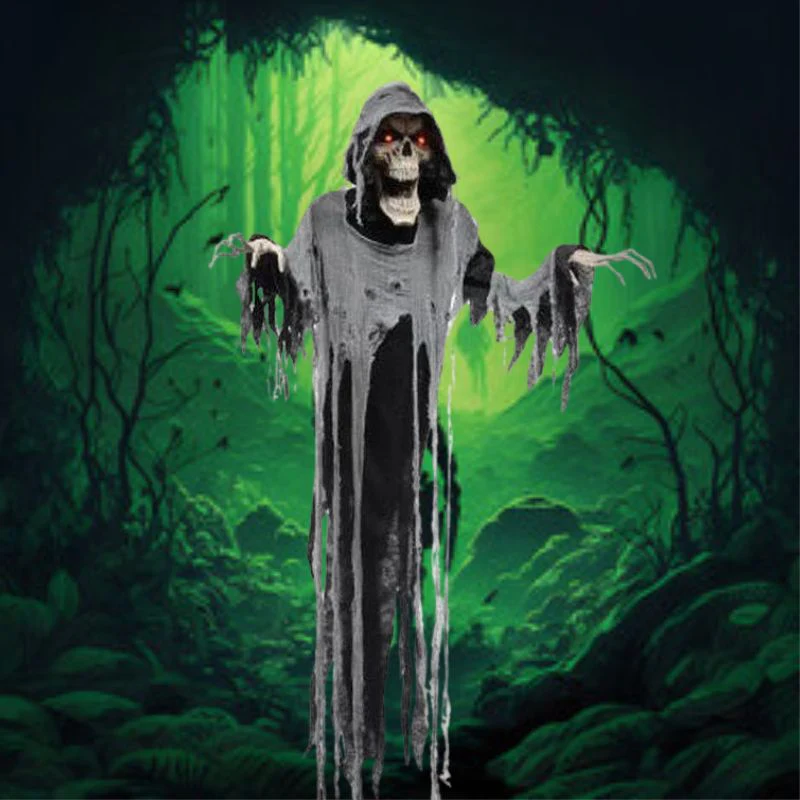 72" Animated Hanging Reaper