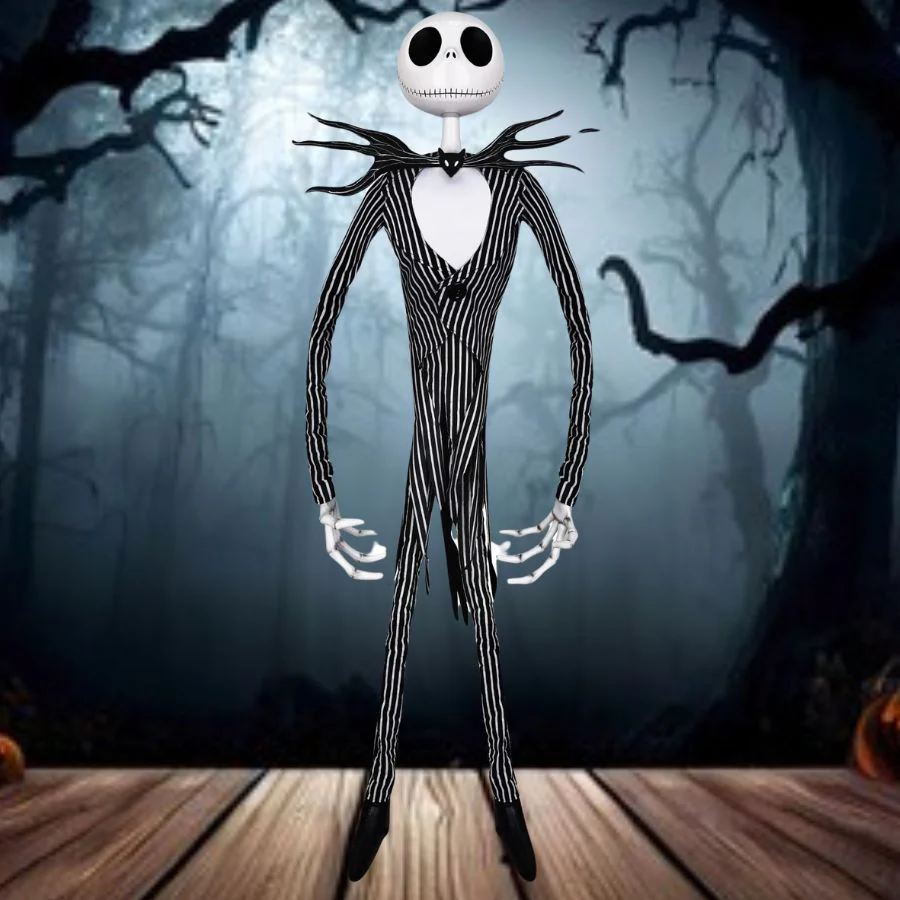 6.5 Ft Animated Jack Skellington Halloween Animatronic