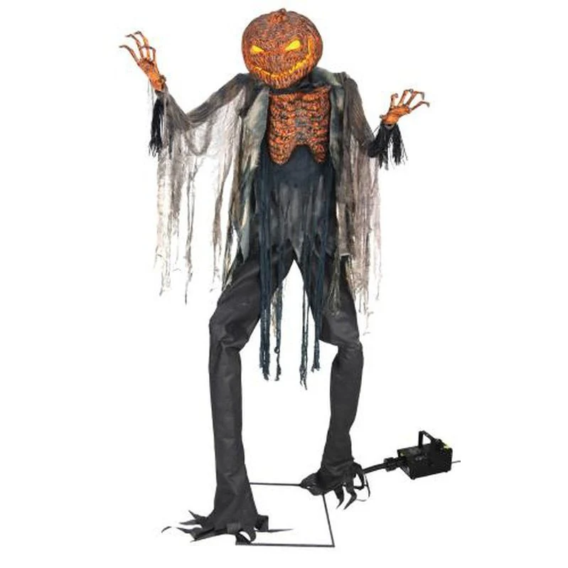 Animated Scorched Scarecrow Prop With Fog Maching - Image 2