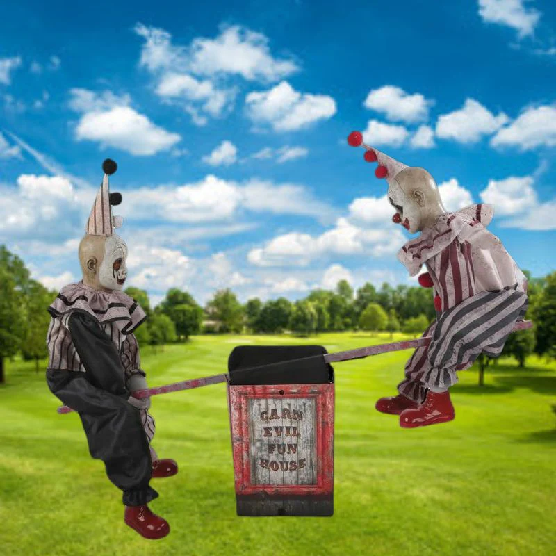Animated See Saw Clowns Prop