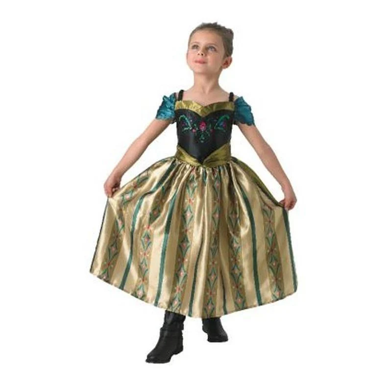 Anna Coronation Deluxe Costume Size 3 5 - Image 2