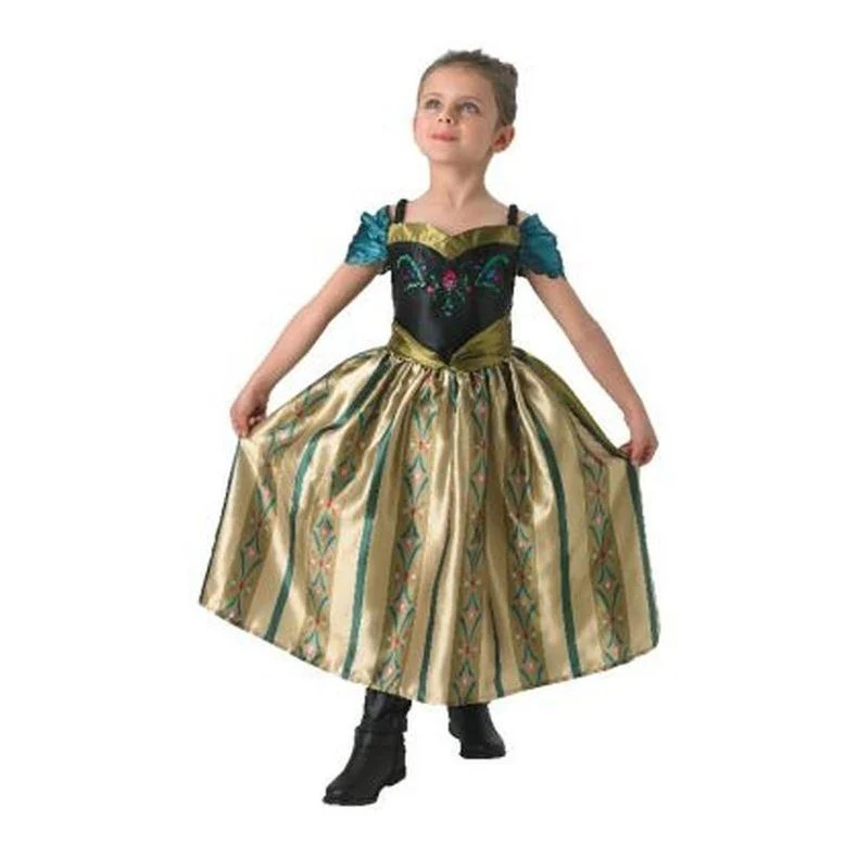 Anna Coronation Deluxe Costume Size 3 5 - Image 3