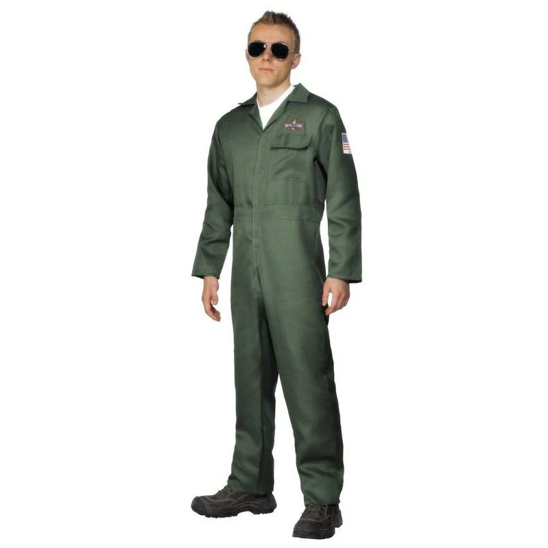 Aviator Costume, Green - Image 2