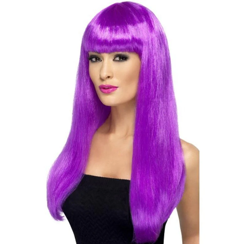 Babelicious Wig - Purple, Long