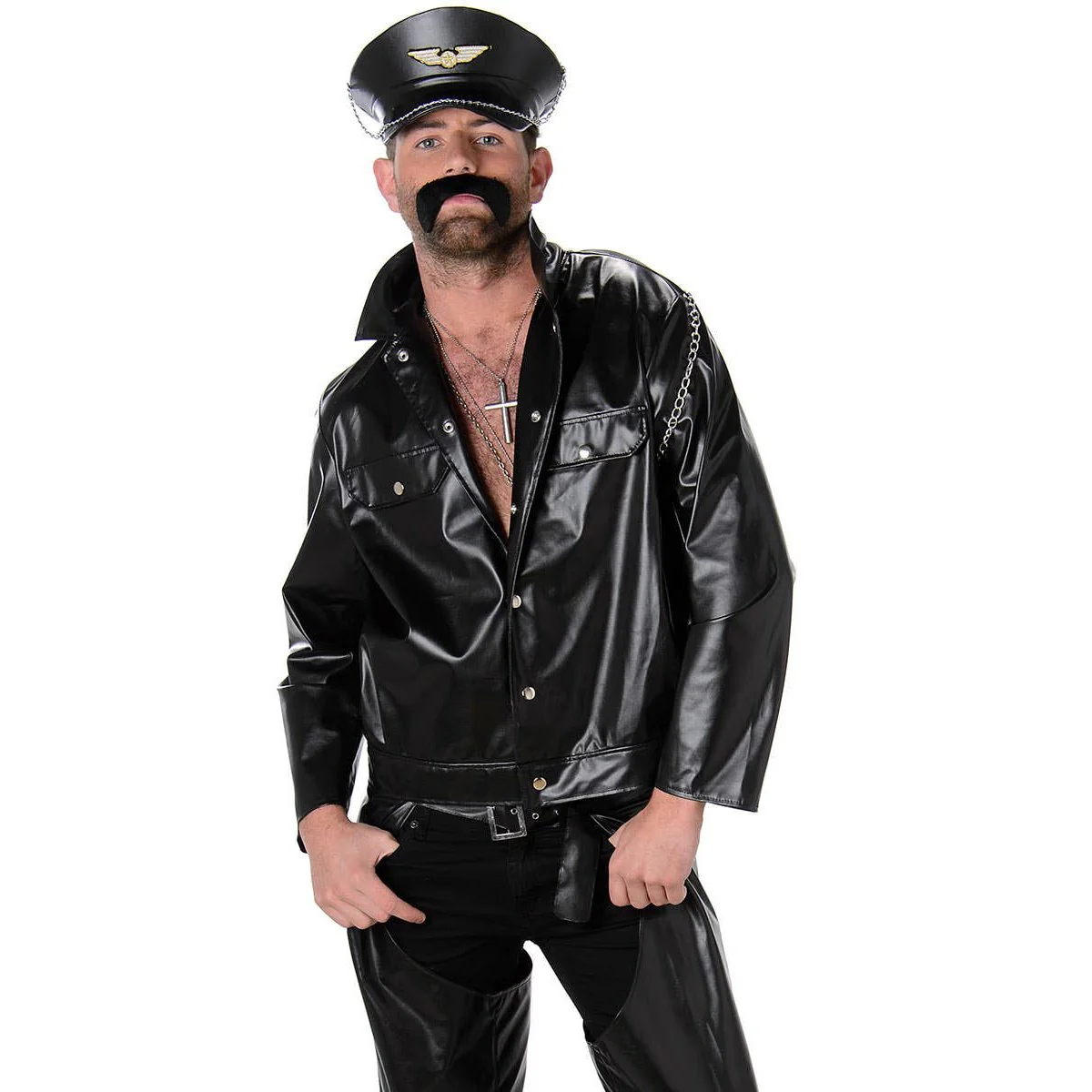 Bad Biker Men's Village People Costume - Image 2