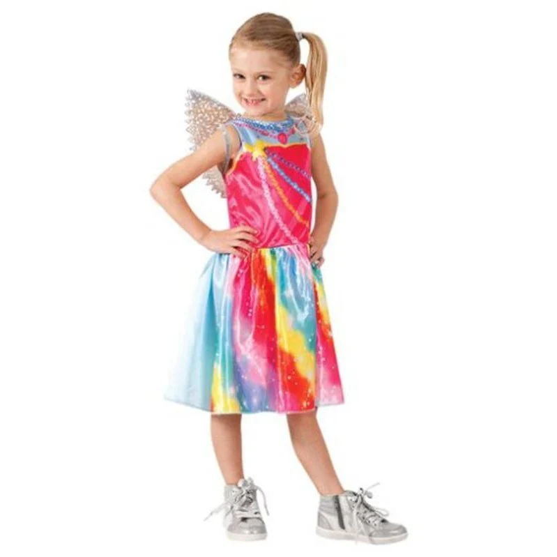 Barbie Fairy Costume Size 4 6 - Image 2