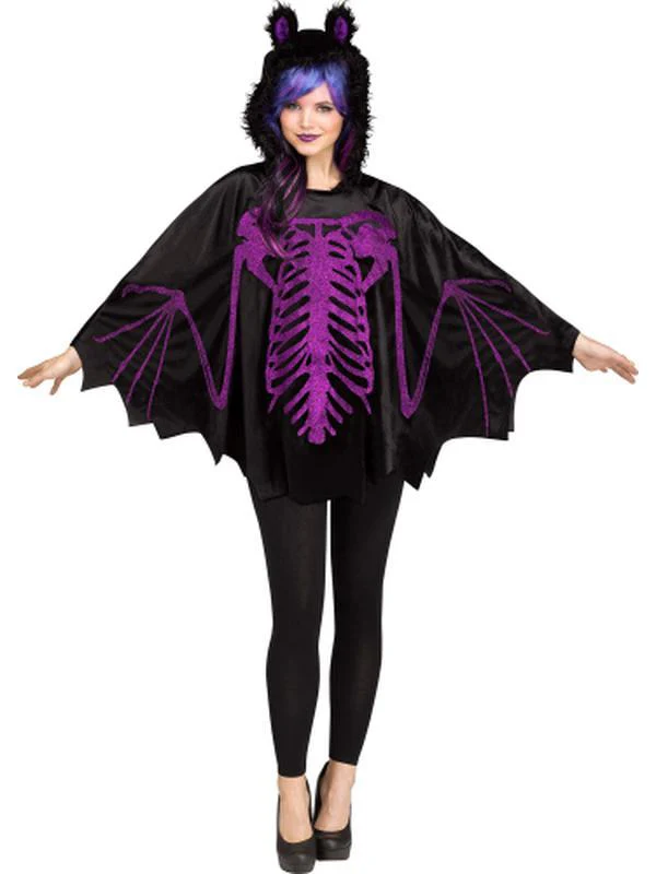 Bat Hooded Poncho