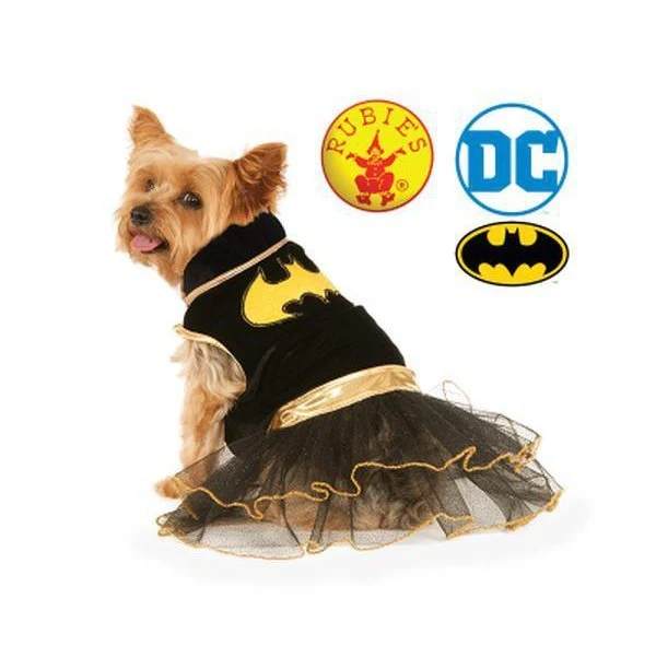 Batgirl Pet Tutu Dress Size L