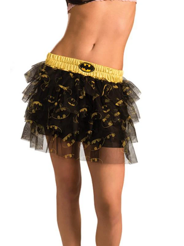 Batgirl Skirt With Sequins Adult Size Std - Image 2