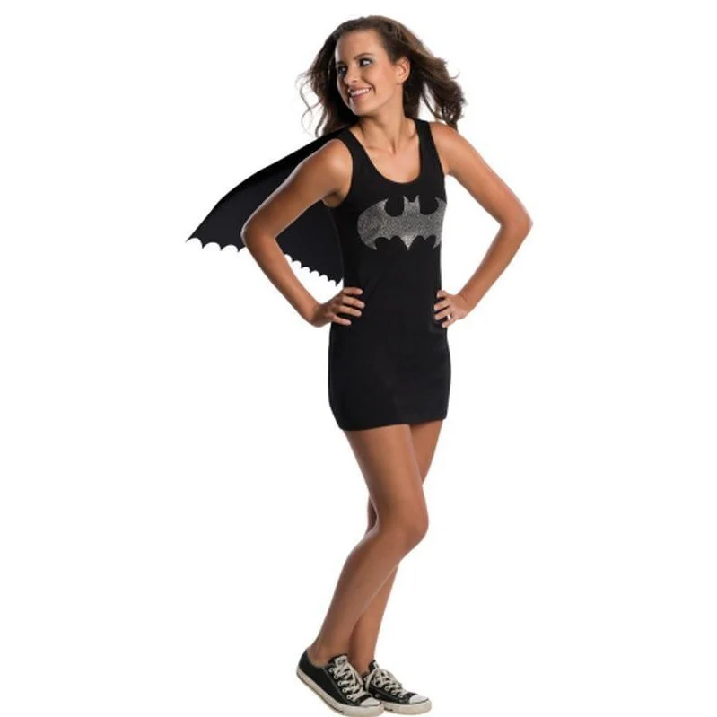 Batgirl Tank Dress Teen Size M - Image 3