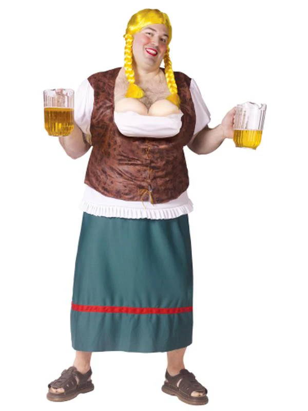 Bavarian Beauty Mens With Bust Plus Size