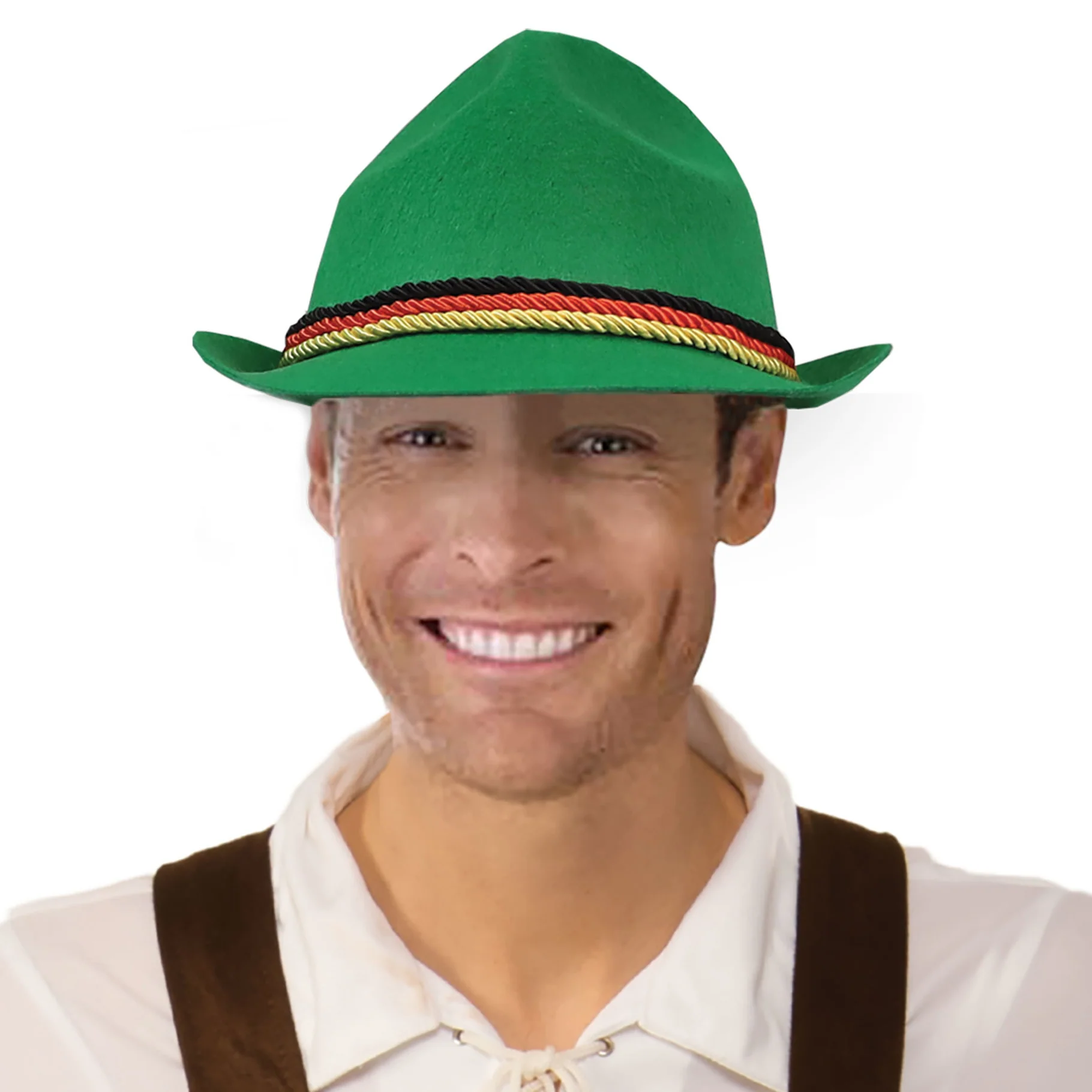 Bavarian Green Oktoberfest Hat