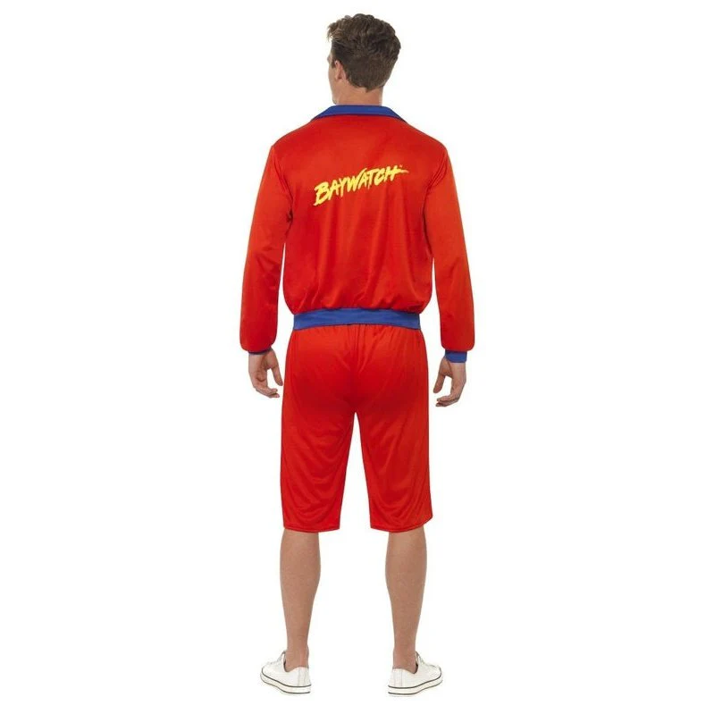 Baywatch Beach Mens Lifeguard Costume - Image 3