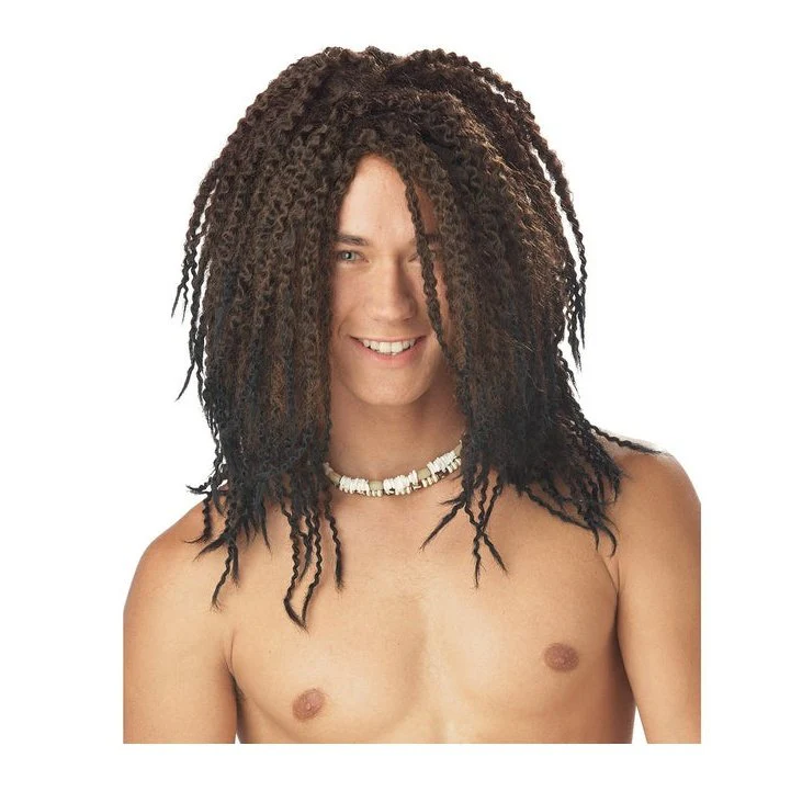 Beach Bum Wig Brown And Black