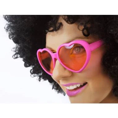 Beach Party Heart Glasses Pink - Image 2
