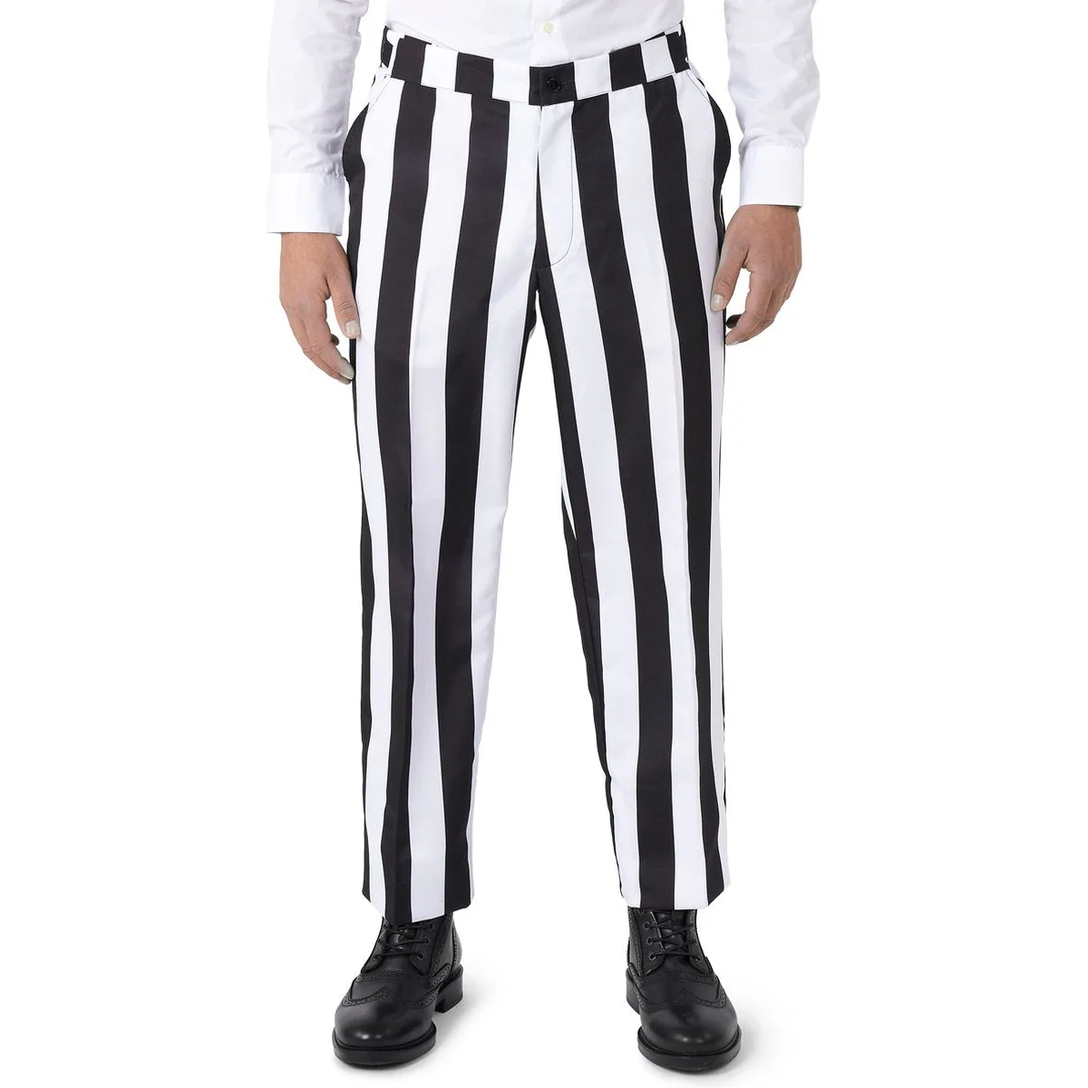 Beetlejuice White Stripes Men Costume - Image 5