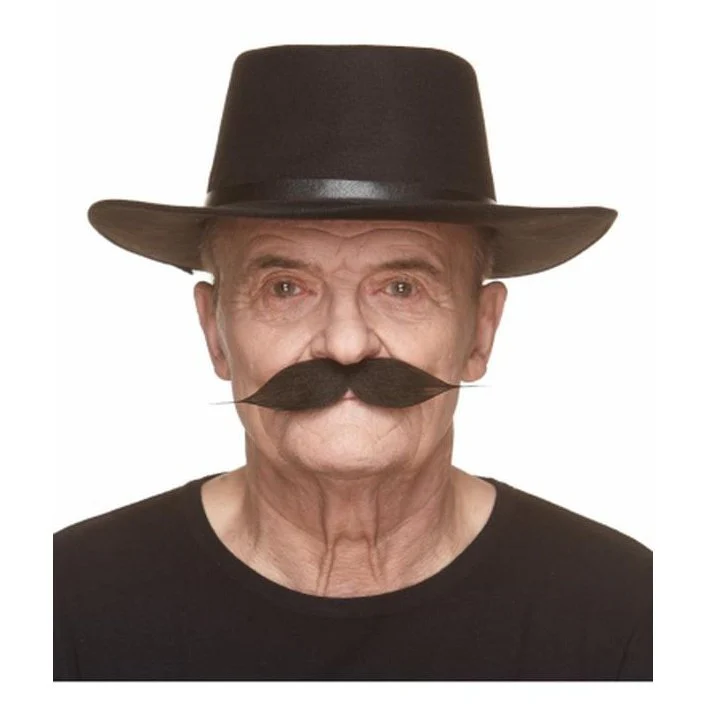 Black Baron Moustache