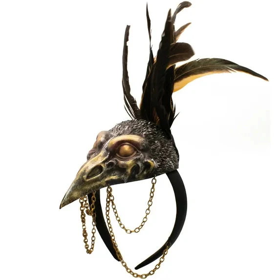 Black Crow Voodoo Headpiece - Image 2