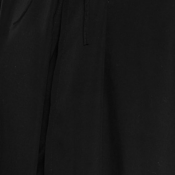 Black Hooded Cloak Adult - Image 3