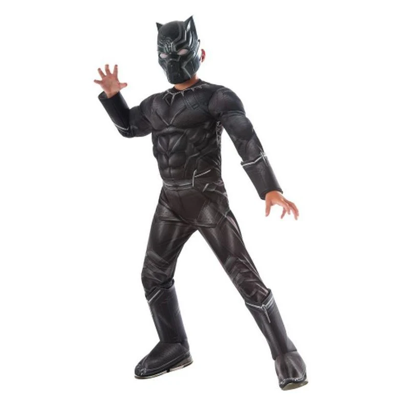 Black Panther Cw Deluxe Child Size S - Image 3