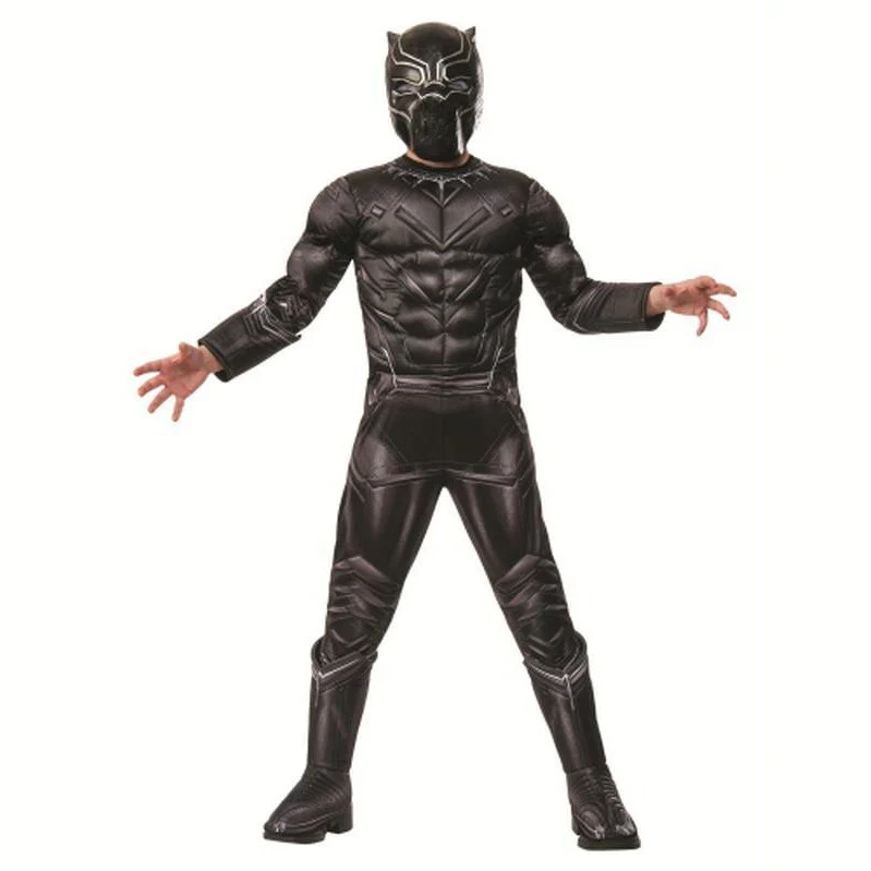 Black Panther Premium Costume Size 6 8 - Image 2