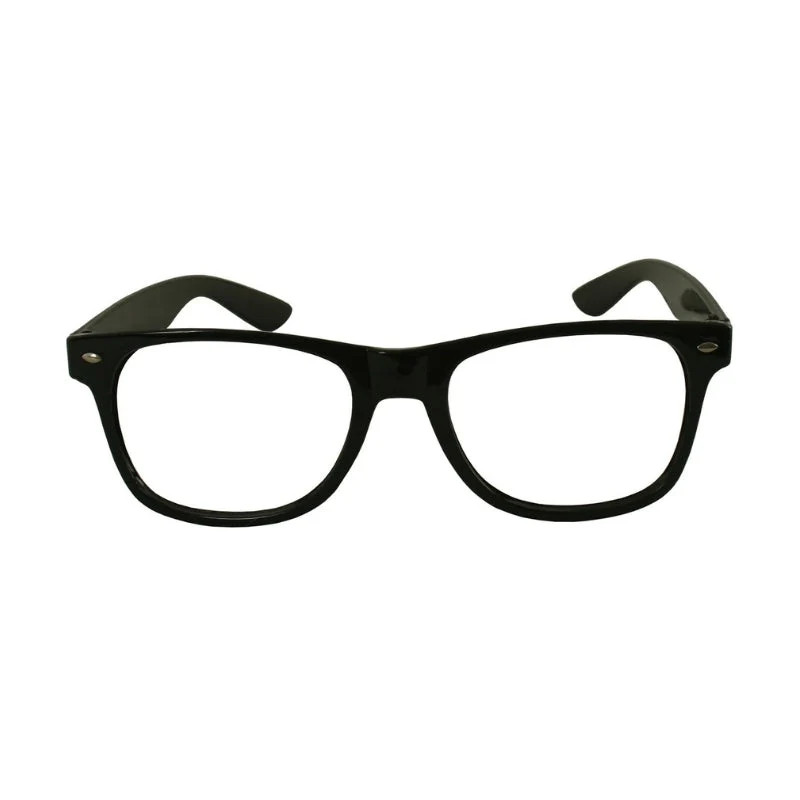 Black Rimmed Nerd Glasses